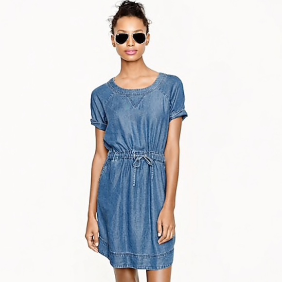 J. Crew Dresses & Skirts - J Crew Lightweight washed chambray dress